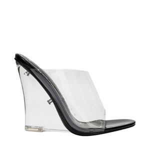 Open image in slideshow, Clear Jane Heel
