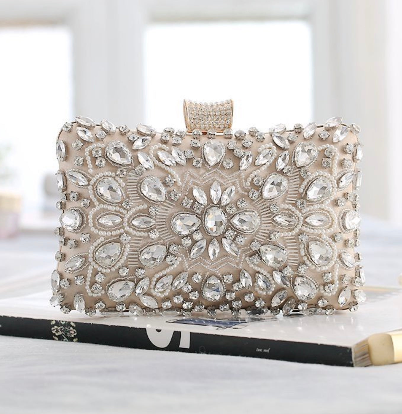 Classic Rhinestone Clutch