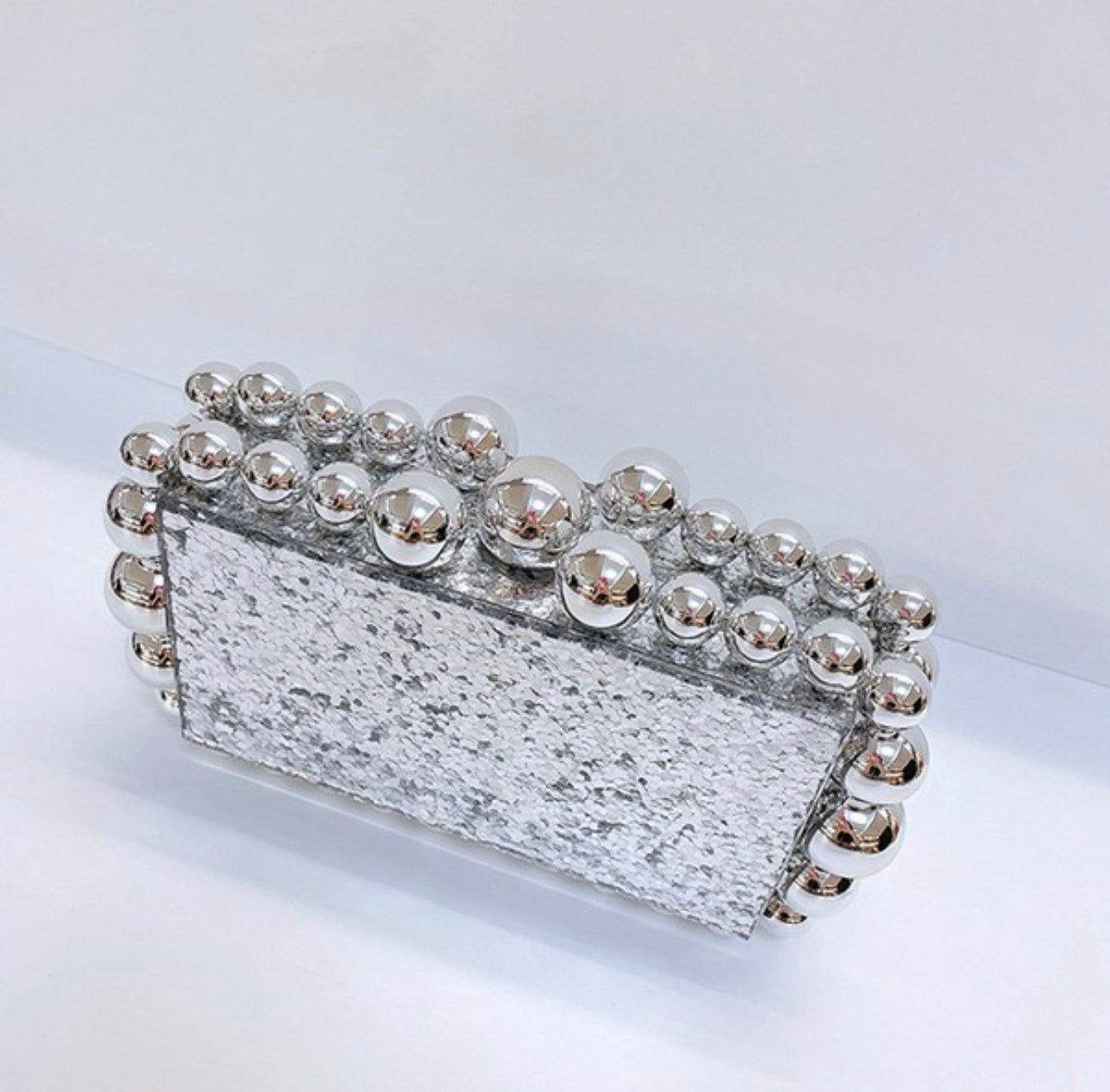 Bead Acrylic Clutch