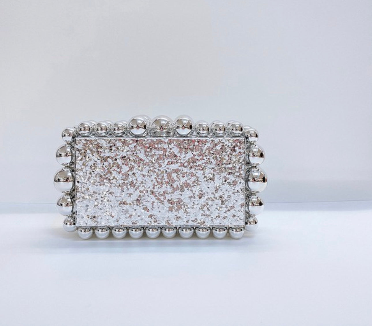 Bead Acrylic Clutch