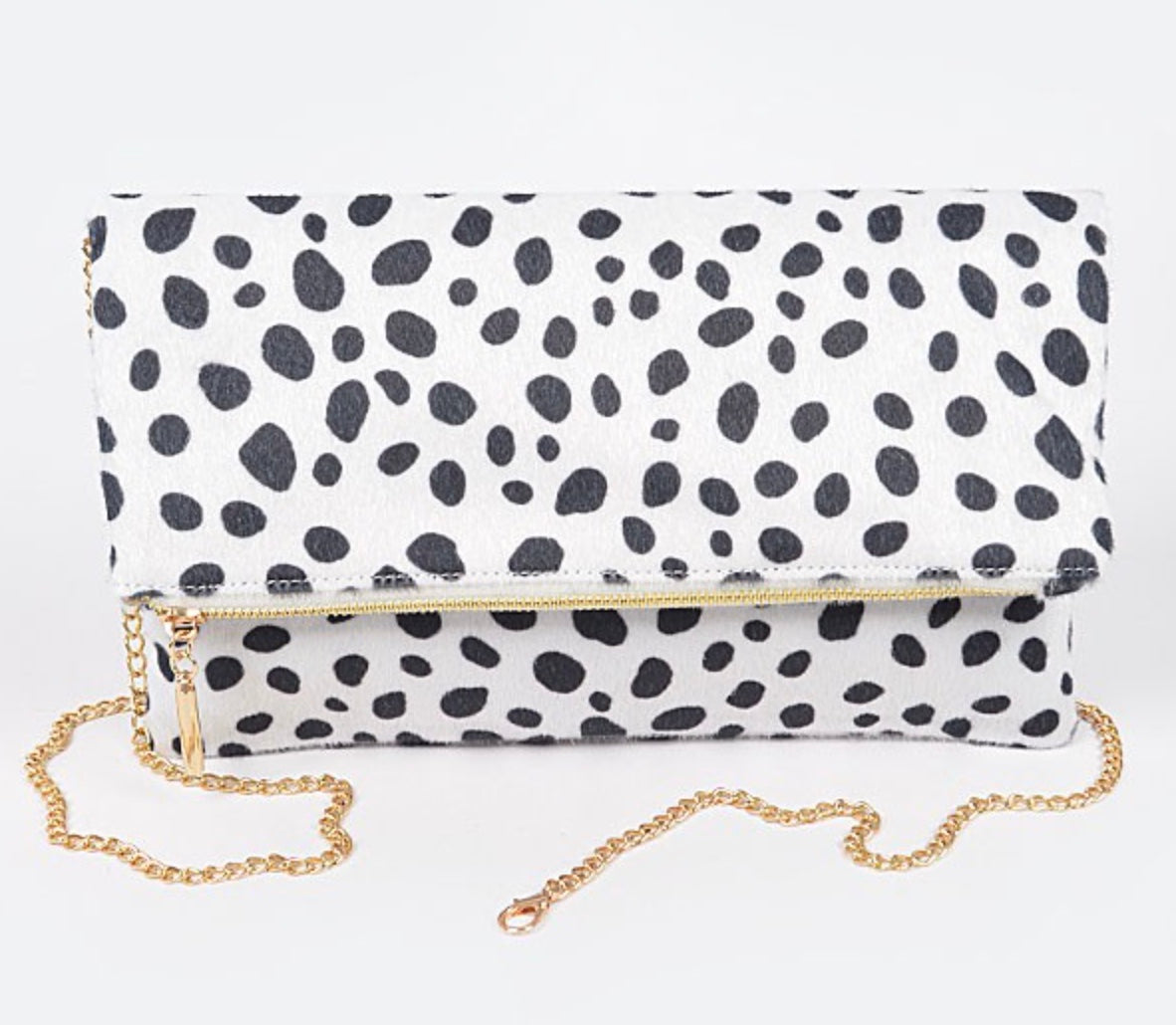 Print Fold Clutch