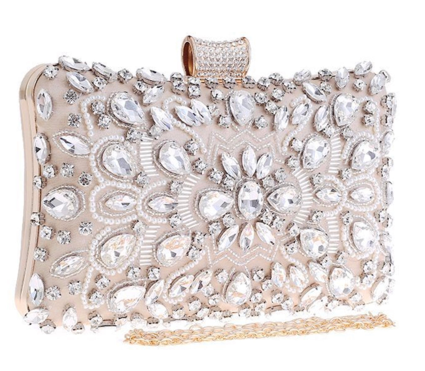 Classic Rhinestone Clutch