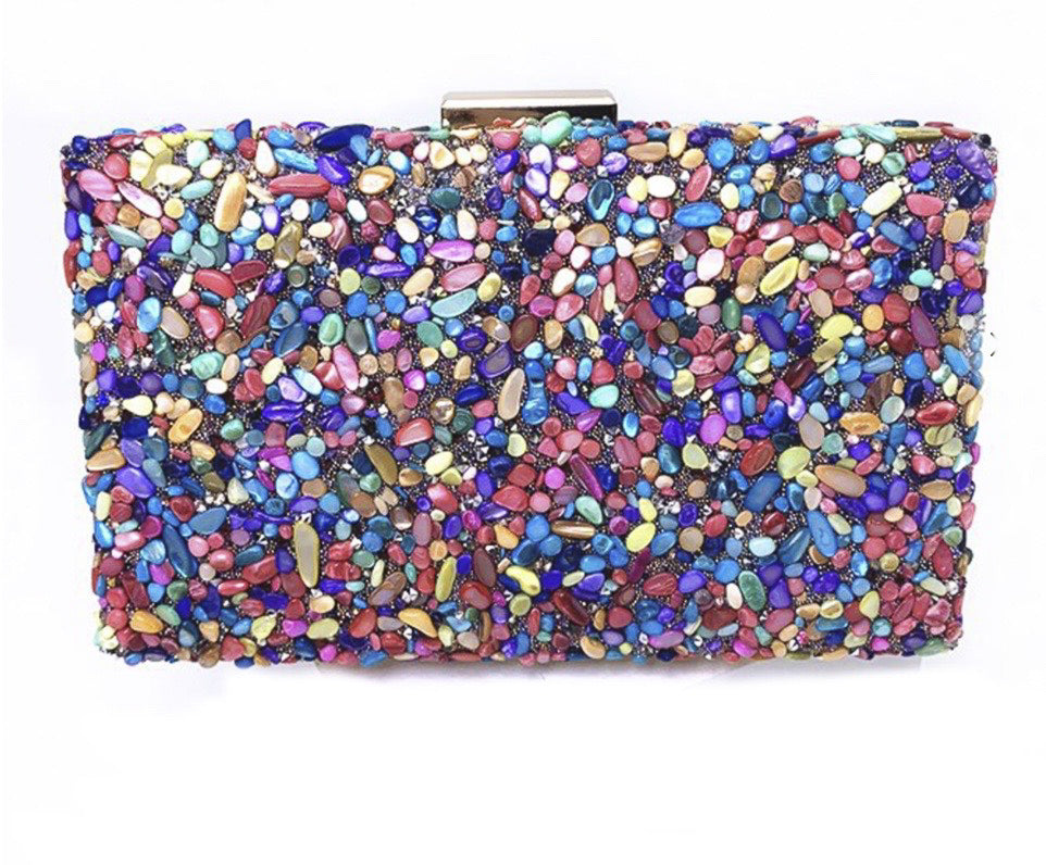 Stone Bead Clutch