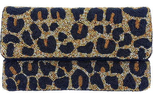 Leopard Clutch